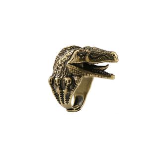 Оптовая продажа ювелирных изделий Кольцо ящерицы мужской властный Warcraft волшебный Дракон Кольцо латунный материал - Product Image 2
