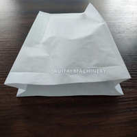 Sac en plastique de papier de coupe de fond de cachetage moyen formant la machine sac central de joint faisant la machine