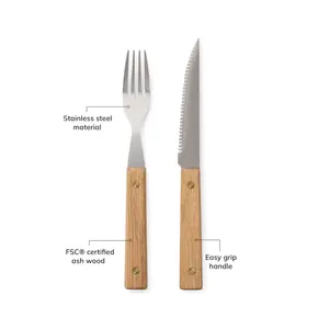 Set di posate per barbecue VINGA Paso personalizzabile - Product Image 4