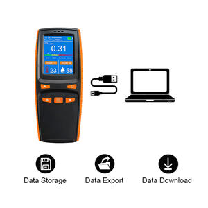 Detector de ozono 0.01ppm Rango de detección de precisión 0-50ppm Monitor de concentración de ozono con función de grabación de datos - Product Image 2