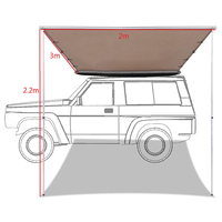 Oxford — tente de toit rétractable pour voiture, SUV 600d, pare-soleil latéral, pour voyage en plein air, Camping, 2020