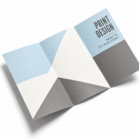 Brochures marketing pliées en couleur, profils d'entreprises, catalogues, promotion de la marque, impression de brochures personnalisées