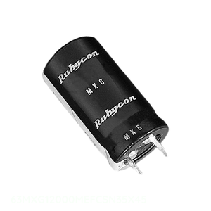 Original 12000 uF 63MXG12000MEFCSN35X45 <b>CAP</b> ALUM 12000UF 20% 63V <b>SNAP</b> TH Through Hole Capacitor - Product Image 1
