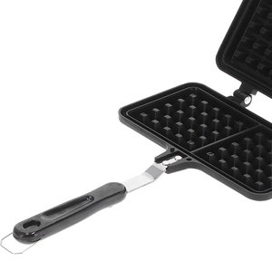 Popular Portable Sandwich Cake Mold Aluminium Roasting <b>Pan</b> Outdoor Use Two Side Breakfast Waffle <b>Grill</b> <b>Pan</b> - Product Image 2