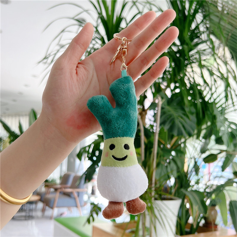 Stuffed Plush Toys - Mini Plant Fruit Vegetable Keychains