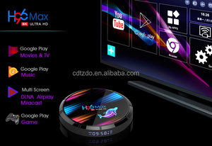 Tb siêu Set-Top Box <span class=keywords><strong>STB</strong></span> 8K mạnh mẽ Streaming <span class=keywords><strong>Android</strong></span> wifi6 thử nghiệm miễn phí vận chuyển Châu Âu France Đức iptv-player cài đặt - Product Image 4