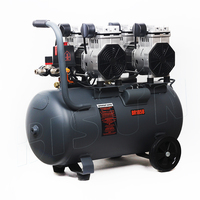 Compresseurs d'air à double tête BISON (CHINE) 0,6 MPa, 2 étages, 60 litres, 110 V, en vente