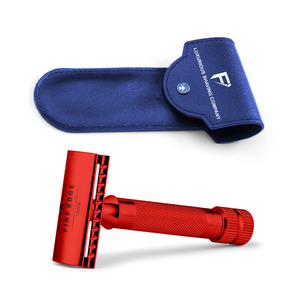 Rasoir de sécurité à double tranchant rasoir manuel en acier inoxydable réutilisable rasage antirouille pour hommes rasage humide barbe de barbier - Product Image 4