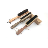 Kit de nettoyage de chapeau de cowboy brosse en feutre de bois de crin de cheval pour nettoyer le vernis pour nettoyer les brosses