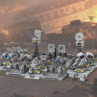Module de base MOC5100-5109, Unité de commande de tourelle, Support de mitrailleuse avant, Commande de défense arrière, Radar, Phare de recherche, Briques de construction