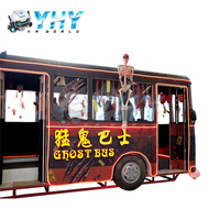 Bus VR d'horreur 9D pour 8 joueurs, simulateur de réalité virtuelle à thème d'horreur, équipement d'attraction VR, fourni directement par l'usine
