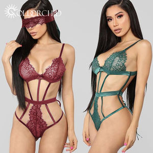 <span class=keywords><strong>Bikini</strong></span> Trasparente Verde per Donna, Set di Lingerie Sexy e Provocante per Sfilate di Moda - Product Image 2