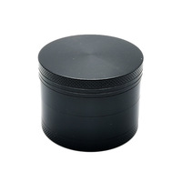 4 Couches Mini Cute 40mm Hemp Pepper Pot Spice Mill Zinc Alloy Metal Dry Herb Smoke Cigarette Accessories Herbal Tobacco Grinder