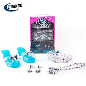 Jouet éducatif pour fille, bijou en plastique pour les fillettes, jeu de princesse, avec chaussures à talons hauts, parfait pour la période pré-scolaire - Product Image 5