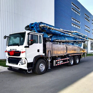 Camion pompe à béton de marque JIUHE, 25m, 30m, 38m, 43m, 52m, camion à béton, pompe à flèche, camion pompe à béton à vendre - Product Image 1