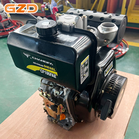 Moteur diesel Changfa 186F 418cc 38kg 6,6 kW pour petite machine routière