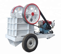 Excellent quality 10xx16mm basalt rock crushing plant mobile jaw crusher