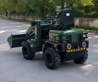 Mini Caricatore Elettrico Compatto con Caricatore Frontale per Agricoltura, Edilizia, Giardinaggio e Movimentazione Materiali