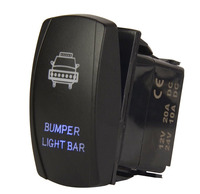 Interrupteur à bascule gravé au laser 5 broches 12V 24V rétroéclairé par LED marche/arrêt pour bateau marin, voiture, camion, 4x4, camping-car