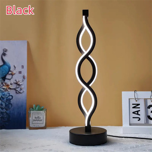 Lampe de table réglable haut de gamme YONGZE pour chambre à coucher, style ferme, avec contrôle tactile flexible et alimentation USB, idéale comme veilleuse de chevet - Product Image 2