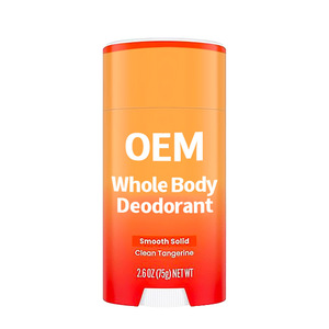 Desodorante en Barra OEM para Todo el Cuerpo 75g, Aroma a Mandarina, Suave, Sólido, Unisex - Product Image 1