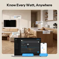 SONOFF MINI-1GSP MINI ONE PM Interrupteur intelligent Wi-Fi compatible Matter, protection contre les surcharges 16A, surveillance intelligente de l'énergie, compatibilité Apple Home