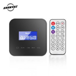 2*20W nhà nền âm nhạc khuếch đại 110-250vac 32GB <span class=keywords><strong>Micro</strong></span> USB 1.7 "LCD cảm ứng Mount Wall Mount khuếch đại âm thanh - Product Image 4