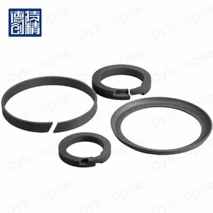 Dechuang <b>PTFE</b> Carbon Fiber Piston Rings DC-111 For Pump Cylinder Shaft Seal Non Standard Parts - Product Image 5