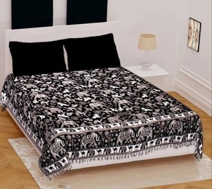 Drap de lit tissé pour lit king size, drap de lit simple, tissu de literie doux et confortable pour la maison, la chambre à coucher, l'hôtel, la chambre d'hôtes et l'usage quotidien - Product Image 1