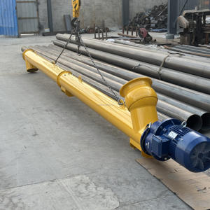 OEM CE Automatischer Schnecken förderer 168 219 273 325 Tragbarer Förderband Industrie förderer für Zements ilo - Product Image 3