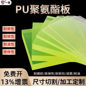 แผ่นโพลียูรีเทน PU แบบสี่เหลี่ยม เกรดทนทานต่อการสึกหรอ อุปกรณ์เสริมเครื่องมือไฟฟ้า ขนาด 30 มม. 100 มม. - Product Image 4