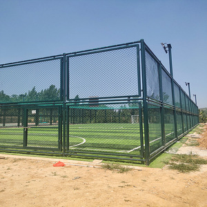 Résistance à la corrosion de haute sécurité de <span class=keywords><strong>fil</strong></span> soudé par stade de barrière de football de prix bas d'usine de la Chine - Product Image 1