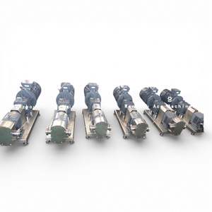 Pompe à lobes rotative de qualité alimentaire Ace en acier inoxydable pour le transfert de chocolat, d'huile, de miel, de fromage, de produits laitiers - Product Image 1