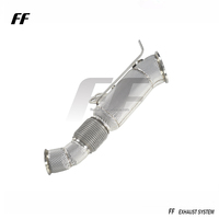 Downpipe B58 OPF/GPF pour BMW G01 G02 X3 X4 M40i 4,5 pouces