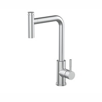 Nouveau modèle Robinet de cuisine et de bar purificateur, classique et moderne, en acier inoxydable 304, flexible, rotation à 360°, valve en céramique, à poser sur comptoir