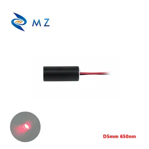 Hochwertiges Punkt laser modul 5mm 650nm 5mw rotes Mini-Zeiger laser modul zum Zielen