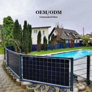 OEM/ODM tùy chỉnh năng lượng mặt trời gắn hệ thống hàng rào ngoài trời tấm thép mạ kẽm chống gió + nhôm PV hai mặt hàng rào năng lượng mặt trời - Product Image 3