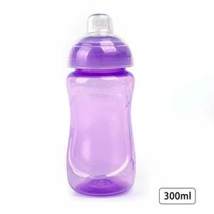 Logo personnalisé sans BPA 300ml 320ml de qualité alimentaire PP Sippy bouteille bouteille d'eau <span class=keywords><strong>anti</strong></span>-chute étanche <span class=keywords><strong>tasse</strong></span> d'<span class=keywords><strong>apprentissage</strong></span> - Product Image 1