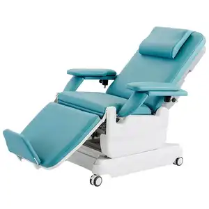 Cadeira elétrica relinante, cadeira ajustável de phlebotomy do donador do sangue, equipamentos de chemoterapia