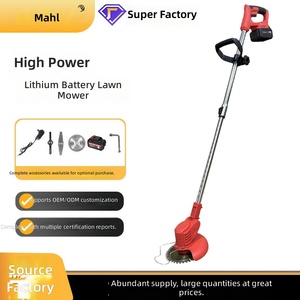 <span class=keywords><strong>Tondeuse</strong></span> à gazon <span class=keywords><strong>électrique</strong></span> compacte 24V à <span class=keywords><strong>batterie</strong></span> lithium, débroussailleuse multifonctionnelle, coupe-bordures et outil de désherbage - Product Image 2
