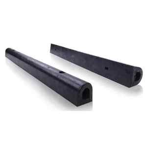 Protezione da parete in gomma Extra spessa resistente agli urti per parcheggi giallo cordolo di avvertimento per proteggere i veicoli - Product Image 3