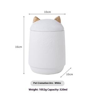 ידידותי לסביבה קרמית crepurn עבור כלבים shuo ni מותג לחיות מחמד אספקה לאפר אחסון אפר - Product Image 6