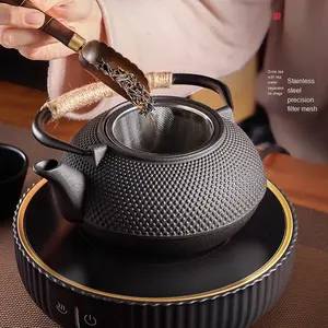 Чугунный чайник ручной работы, 900 мл - Product Image 2