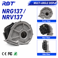 Ventilador Centrífugo Radial Original NRG137 EC de 230V CA para Calderas de Condensación, Aire de Combustión, Calefacción y Ventilación