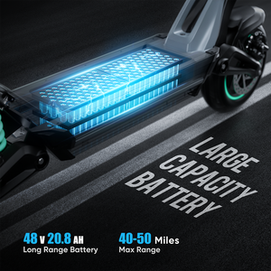 Xe Scooter điện gấp đôi động cơ mạnh mẽ tốc độ cao JGH X3 48V 800W kho Mỹ dành cho người lớn - Product Image 5