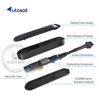 Rastreador GPS para Camión con Soporte para Tablero, Seguimiento IMEI, Geo-cerca, Resistente al Agua, Seguimiento en Tiempo Real, 9-90V, Modelo V7