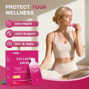 10000mg Colágeno líquido Bebida Belleza Etiqueta privada Colágeno para una piel más brillante y más blanca - Product Image 2