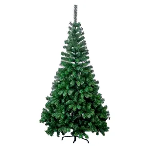 Hot Sale Plastic Greenery Plant No Fade Artificial Holiday Christmas Pine Tree for Home Office Party Decor