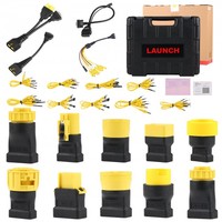 Scanner tout-en-un 12V et 24V haute performance 2 en 1, scanner professionnel haut de gamme Launch X431 Pro5 avec J2534 Smartlink 2.0 Pk Launch Pro3s+