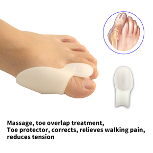Sollievo dal dolore borsite dolore separator, medico <span class=keywords><strong>del</strong></span> silicone <span class=keywords><strong>del</strong></span> silicone pedicure di protezione della punta di silicone elastico borsite corrector stecca - Product Image 4
